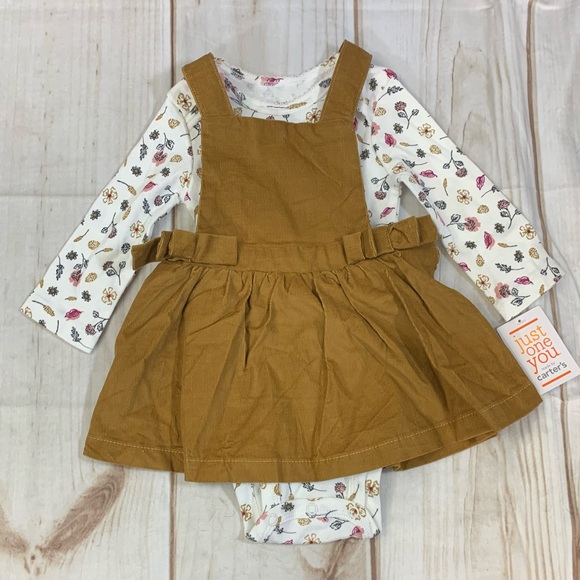 Carters Just One You Fall Corduroy Dress Size 6M - Picture 1 of 3